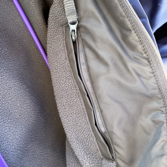 Men's XXL TekGear Navy Nylon Windbreaker, Poly Lined, Lots of Pockets Preowned - Picture 6 of 6